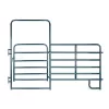 12 ft. Panel Corral with 4 ft. Walk-Thru Gate 86 lb. Blue