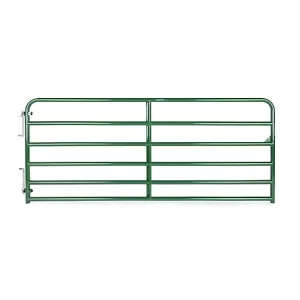 CountyLine 10 ft. Tube Gate Green 2GG10