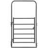 CountyLine 4 ft. Wide Corral Walk Through with 8 ft. Tall Frame Gray