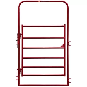 CountyLine 4 ft. x 7 ft. Arch Gate and Frame