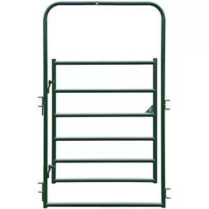 CountyLine 4 ft. x 7 ft. Arch Heavy-Duty Gate Green