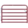 CountyLine 6 ft. Heavy Duty Tube Gate Red