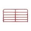 CountyLine 8 ft. Heavy Duty Tube Gate Red 2RG8