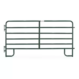 Tarter 10 ft. 2 in. 6-Bar Extra Heavy-Duty Corral Panel Green