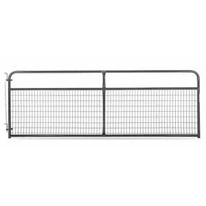 Tarter 12 ft. 2 x 4 Wire Filled Gate 61 lb. Gray