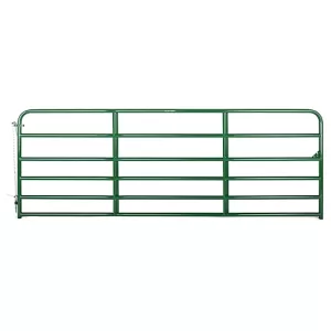 Tarter 12 ft. 6-Bar Economy Tube Gate Green