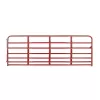 Tarter 12 ft. 7-Bar Heavy-Duty Standard Bull Gate Red