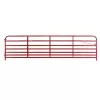 Tarter 12 ft. 7-Bar Hog Sheep Gate 62 lb. Red