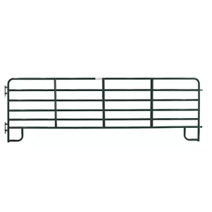 Tarter 16 ft. 2 in. 6-Bar Extra Heavy-Duty Corral Panel Green