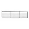 Tarter 16 ft. 2 x 4 Wire Filled Gate Gray