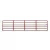 Tarter 18 ft. 6-Bar Economy Tube Gate 78 lb. Red