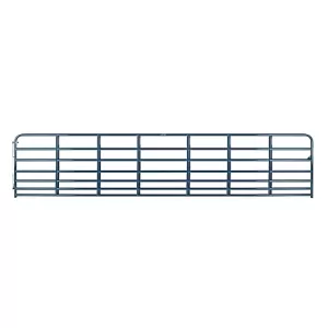 Tarter 20 ft. 7-Bar Heavy-Duty Standard Bull Gate 110 lb. Blue