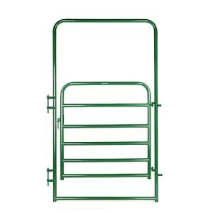 Tarter 4 ft. Walk-Thru Arch Gate Green