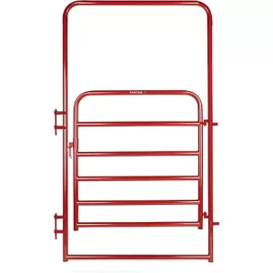 Tarter 4ft Extra Hd 2in Walk Thru Arch Gate Red