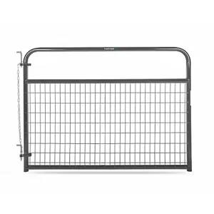 Tarter 6 ft. 2 x 4 Wire Filled Gate 35 lb. Gray