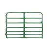 Tarter 6 ft. 7-Bar Heavy-Duty Standard Bull Gate Green