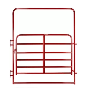 Tarter 6 ft. Walk-Thru Arch Gate 68 lb. Red