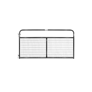 Tarter 8 ft. 2 x 4 Wire Filled Gate 44 lb. Black