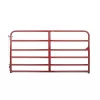 Tarter 8 ft. 6-Bar Economy Tube Gate 34 lb. Red