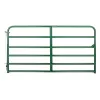 Tarter 8 ft. 6-Bar Economy Tube Gate Green