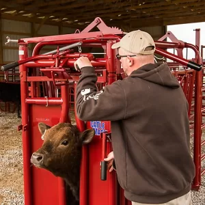 Tarter CattleMaster Series 3 Standard Squeeze Chute with Automatic Headgate