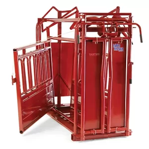 Tarter CattleMaster Series 6 Heavy-Duty Squeeze Chute with Automatic Headgate