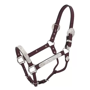 Tough-1 Silver Show Halter