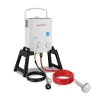 Camplux 1.32 GPM Outdoor Portable Gas Water Heater with Stand and Carry Bag