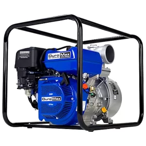 DuroMax 9 HP 4 in. 427 GPM 270cc Gas Engine Semi-Trash Water Pump 50-State XP904WP