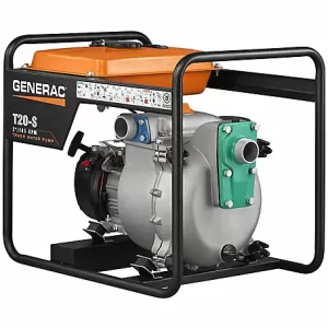 Generac 2 in. Gas Powered 185 GPM Trash Water Pump with 211cc Subaru Engine 49-State