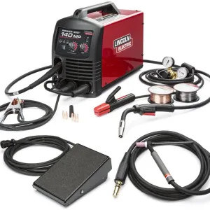 Lincoln POWER MIG 140 MP Multi-Process Welder TIG One-Pak