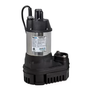 Pondmaster Proline HFS 1 3 Hp 4800 Gph Submersible Pump Continuous Duty Solids Handling 90104