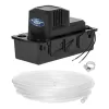 Superior Pump 1 50 HP Condensate Pump with Safety Switch 20 ft. Tubing and Stainless Steel Hose Clamp 97154