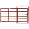 Tarter 10 ft. Alley Panel with Cut Gate Red