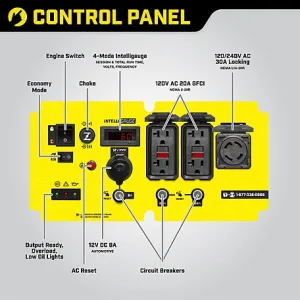 Champion Power Equipment 6250-Watt Open Frame Inverter with Quiet Technology