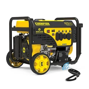 Champion Power Equipment 7500-Watt Gasoline Powered Portable Generator with Wireless Remote Start 420cc Champion Engine