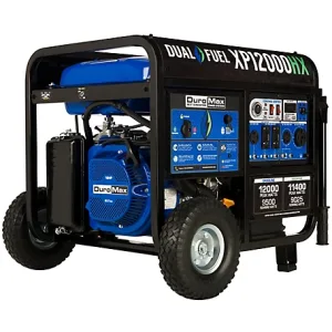 DuroMax 9500-Watt Dual Fuel Portable Generator with CO Alert