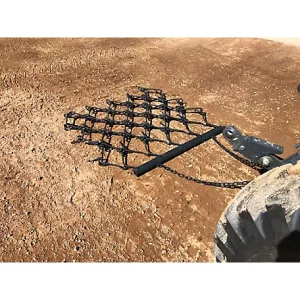 Loyal 4 ft. x 4 ft. ATV Chain Harrow with 4 ft. Drawbar