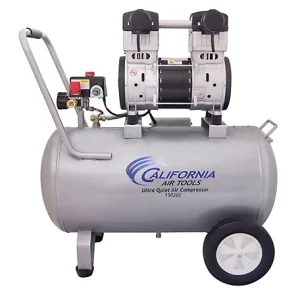 California Air Tools 2 HP 15 gal. Ultra Quiet Oil-Free Steel Tank Air Compressor