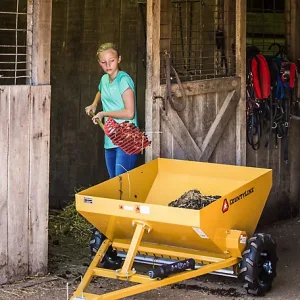 CountyLine 300 lb. 10 Bushel ATV Manure Spreader