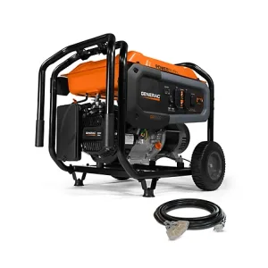 Generac Gp6500 Gas Powered Portable Generator with Cord - 49St 7672