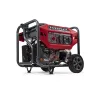 Powermate 6,000-Watt Dual Fuel Portable Generator with Co-Sense, Red/Black